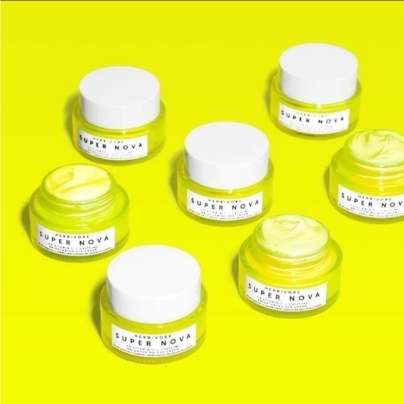 HERBIVORE BOTANICALS SUPER NOVA 5% Vitamin C + Caffeine Brightening Eye Cream - Picture 6 of 7